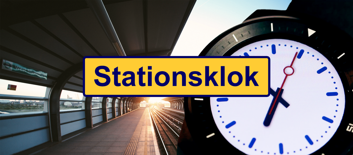Stationsklok - Railway Clock for Wear OS